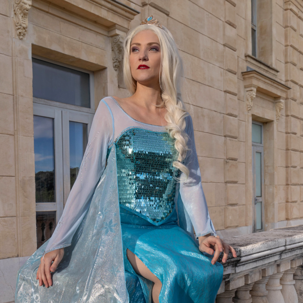 Rencontre avec Elsa la reine des neiges