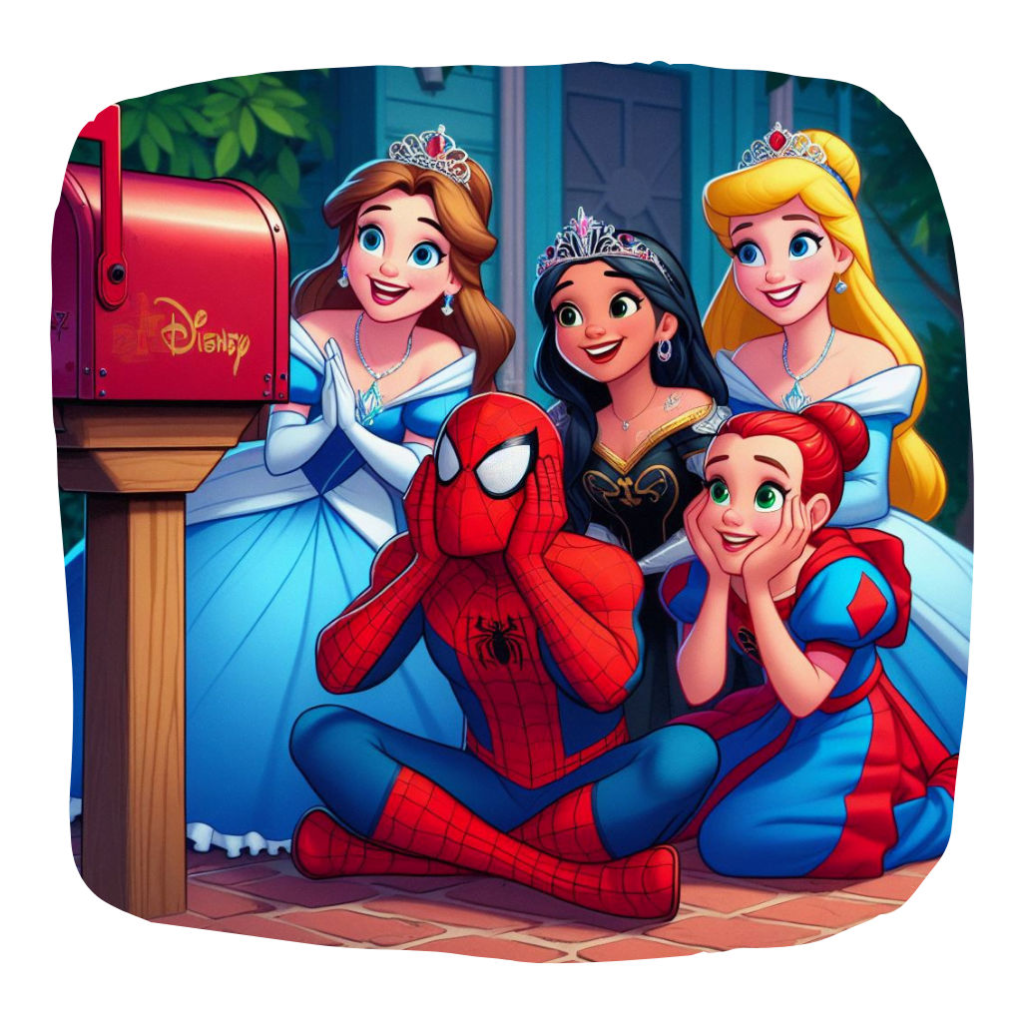 correspondance avec son super héros ou sa princesse préféré