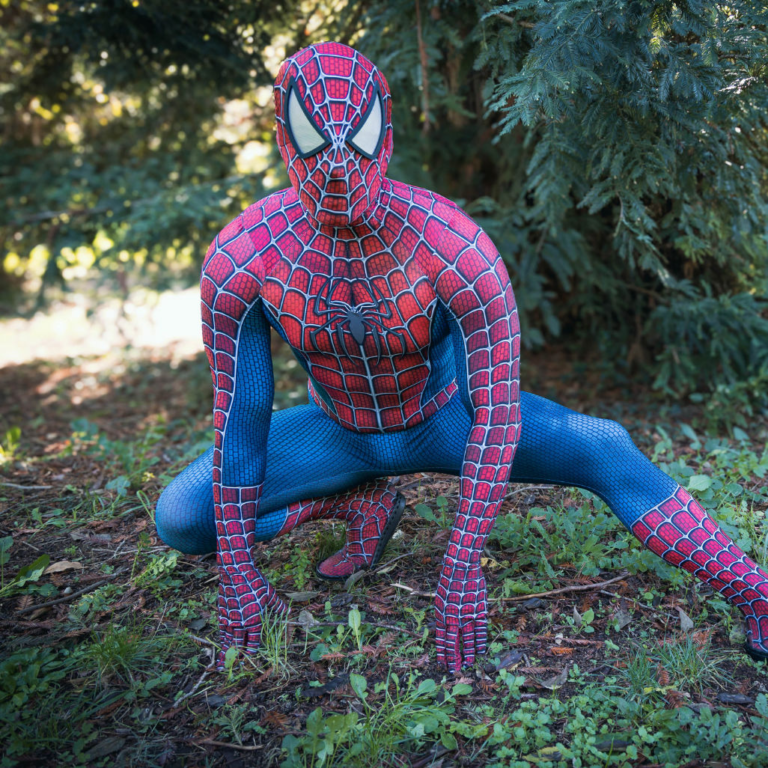Mascotte Spiderman Marseille