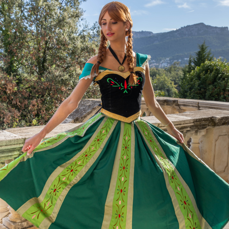 Anna robe princesse nordique