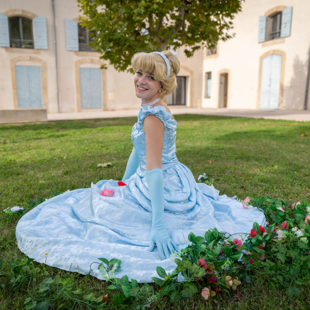 Cendrillon princesse Disney robe bleue