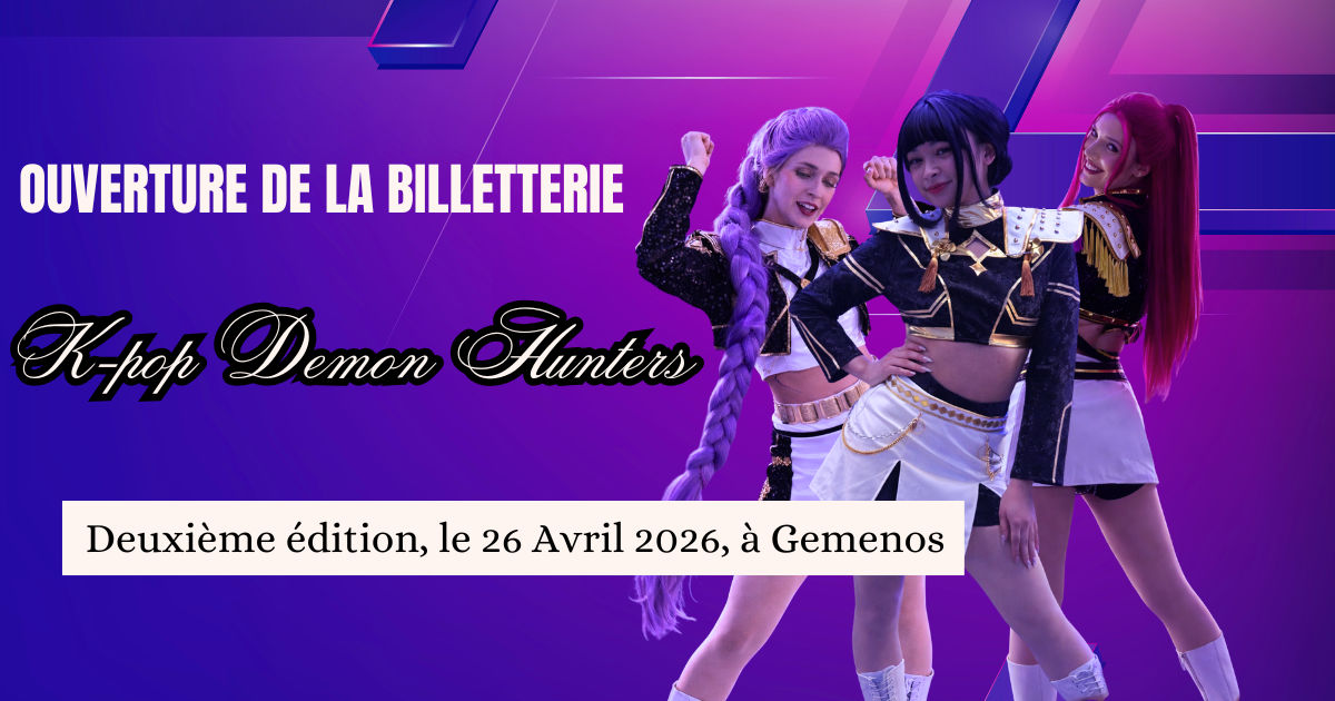 Rencontre Huntrix à Gémenos : Billetterie ouverte pour le 26 avril