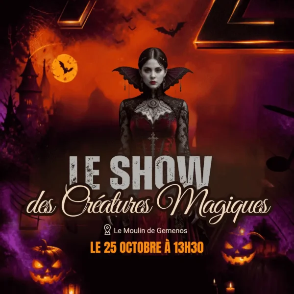 Affiche spectacle Halloween - 13H30