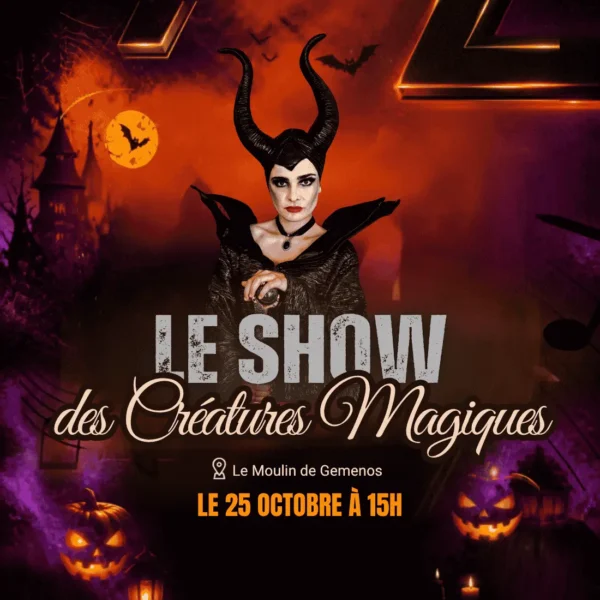 Affiche spectacle Halloween - 15h