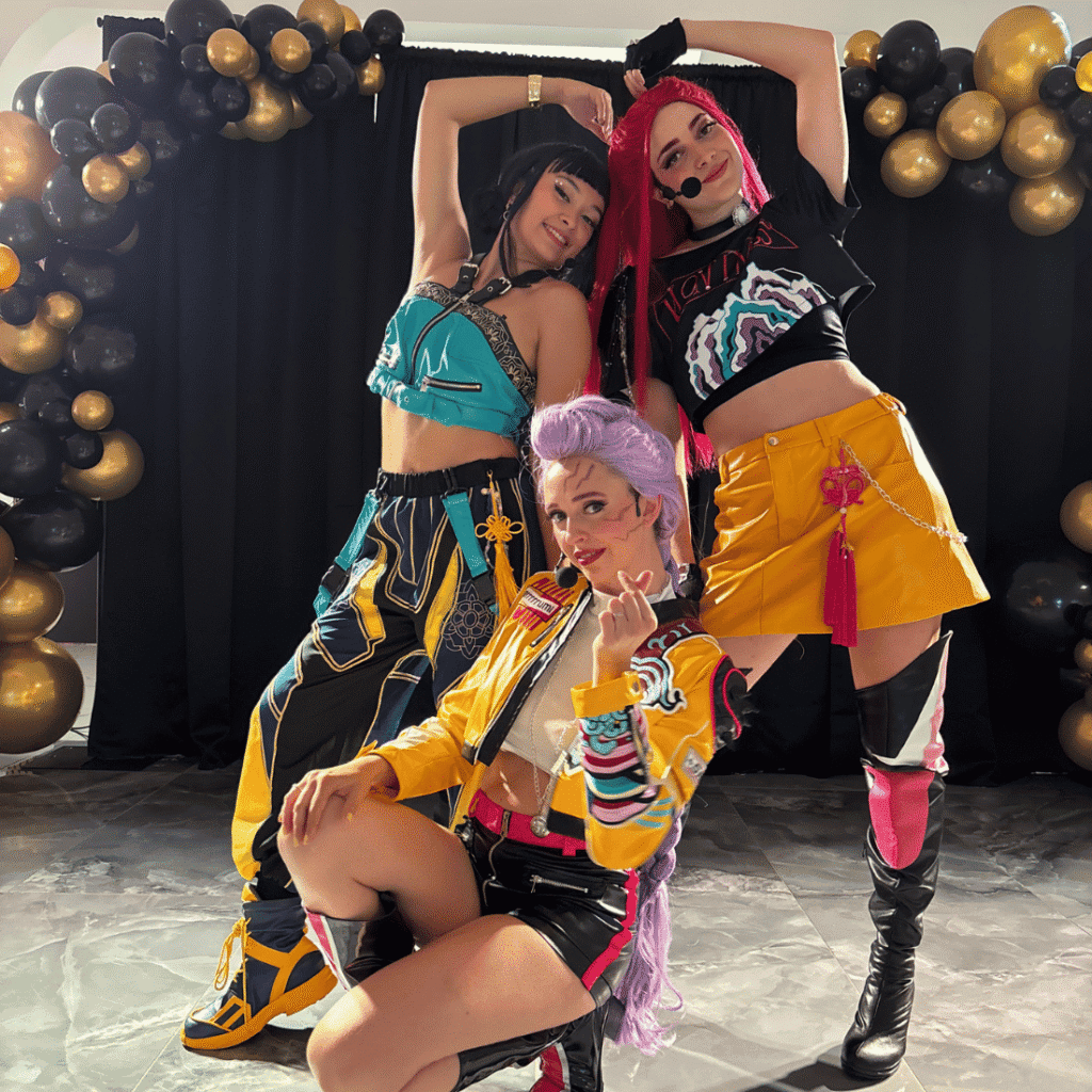 Rumi, Zoey et Mira pour les événements