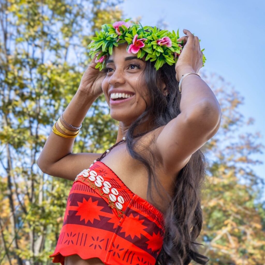Artiste costumée en Vaiana pour vos événements